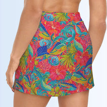 Load image into Gallery viewer, Tropical Sails Short Skort with Pockets