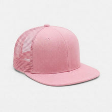 Load image into Gallery viewer, Redfish Born to Chase Fin Embroidery Flat-Brim Mesh Cap