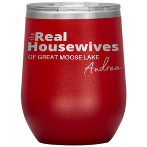 Personalize this The Real Housewives Wine Tumbler