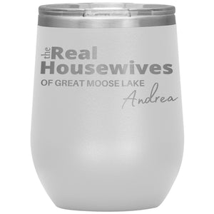 Personalize this The Real Housewives Wine Tumbler