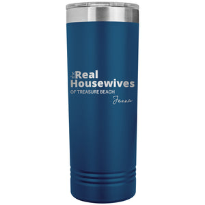 Personalized Name and Location Housewives Tumbler