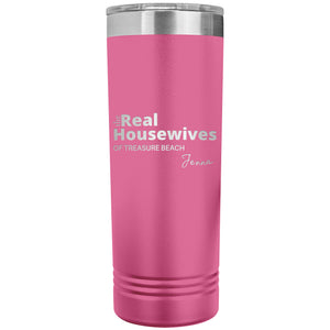 Personalized Name and Location Housewives Tumbler