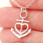Heart and Anchor Necklace