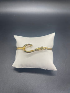 Fish Hook Bangle | Fish Hook Bracelet | Gift for Fisherman | Gift for Lady Angler