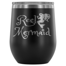 Load image into Gallery viewer, Reel Mermaid Laser Engraved 12 oz Tumbler